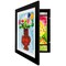 Americanflat 10x12.5 Kids Art Frame - 8.5x11 with Mat or 10x12.5 without Mat - Kids Artwork Frame - Magnetic Frame Closure - Shatter Resistant Glass - Hanging Hardware